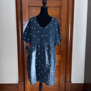 Madewell Button Front Dress